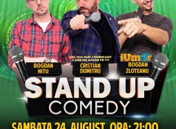 Stand-Up Comedy Bucuresti, Sambata 24 August 2019
